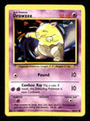 Drowzee Base Set 1999 Unlimited Print NM, 49/102 Pokemon Card.