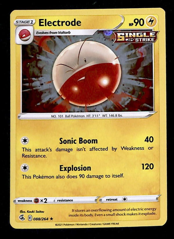 Electrode Cosmos Holo Fusion Strike 088/264, NM Pokemon Card