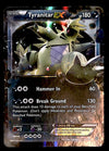 Tyranitar EX Ultra Rare Ancient Origins 42/98, VG Pokemon Card