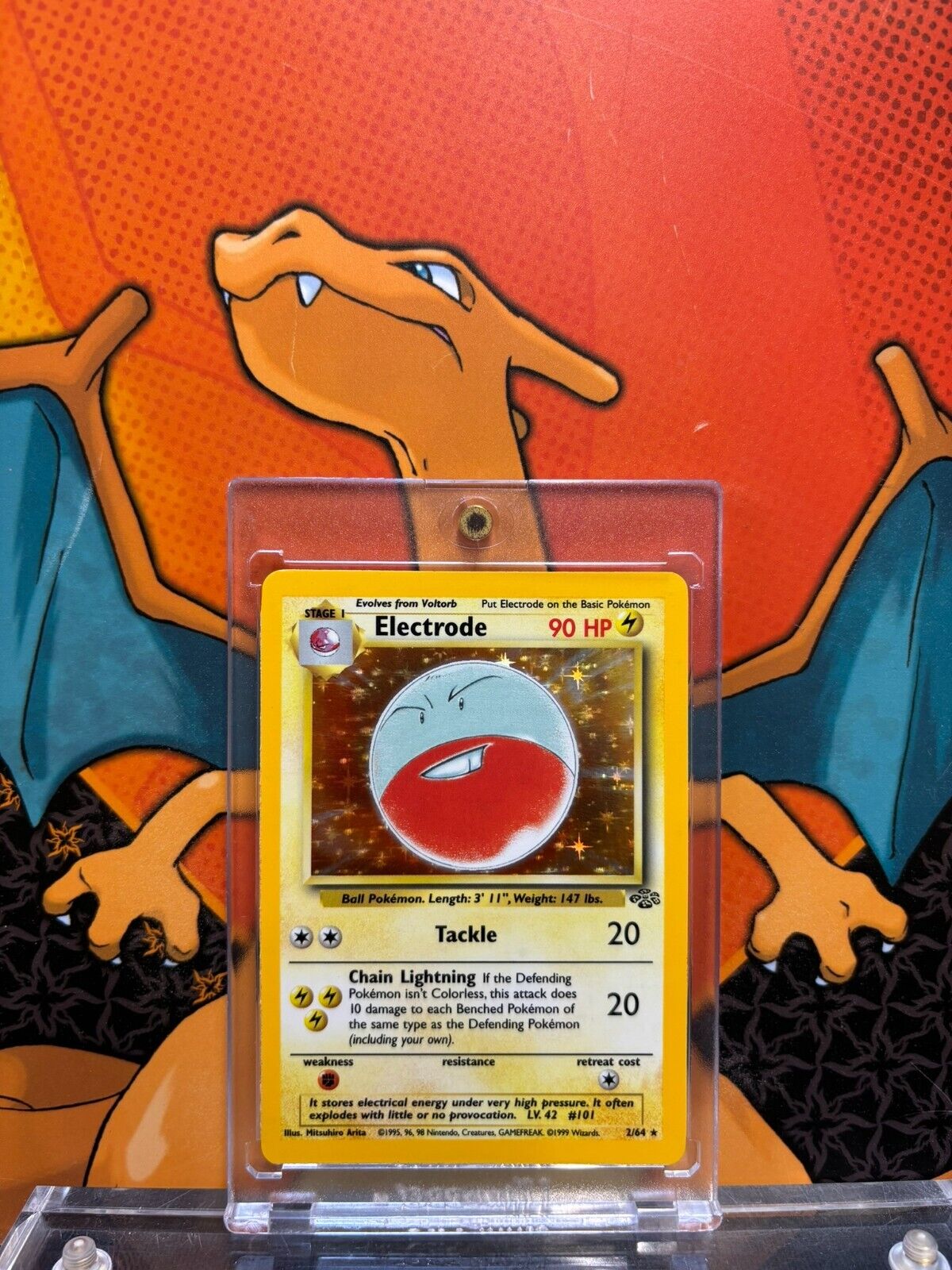 Electrode Holo Jungle EX, 2/64 Pokemon Card