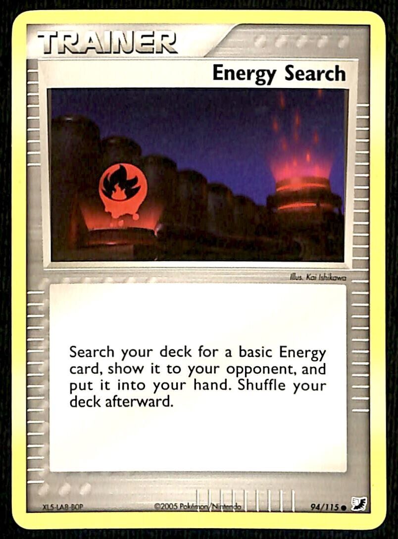 Energy Search Unseen Forces NM, 94/115 Pokemon Card