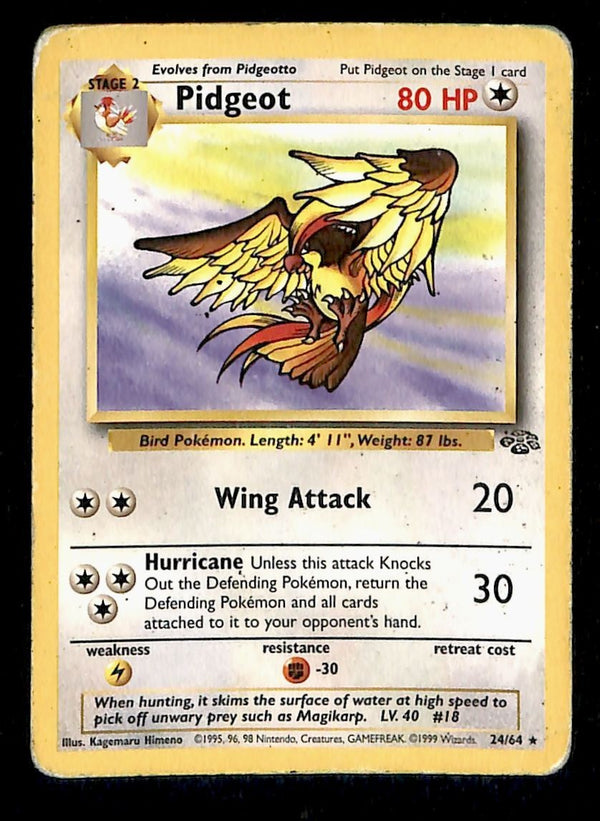 Pigeot Jungle MP, 24/64 Pokemon Card
