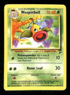 Weepinbell Base Set 2 EX, 64/130 Pokemon Card