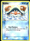 Krabby Crystal Guardians NM, 54/100 Pokemon Card