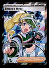 Emcees's Hype Full Art Trainer Destined Rivals NM, 220/182 Pokemon Card
