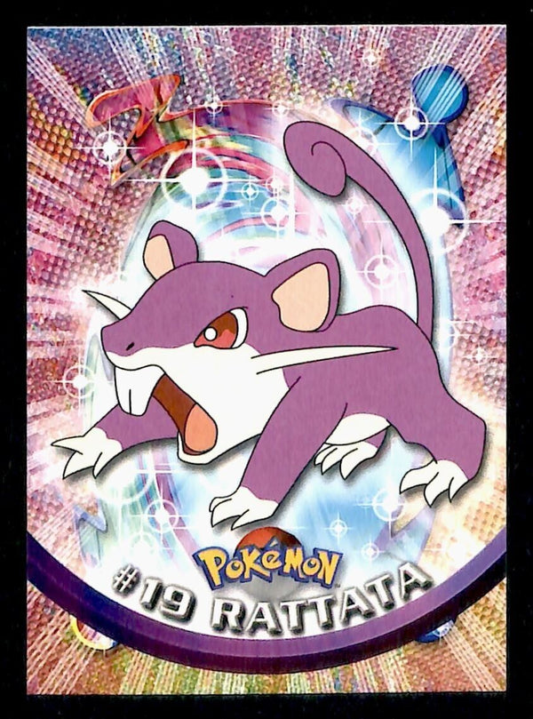 Rattata Topps Card TV Animation Edition #19 NM