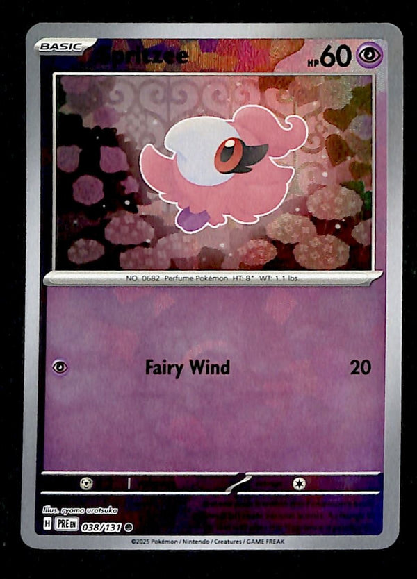 Spritzee Pokeball Prismatic Evoloutions 038/131, NM Pokemon Card Spritzee Pokeball Prismatic Evoloutions 038/131, NM Pokemon Card
