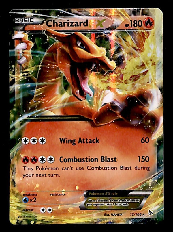 Charizard XY Flashfire 12/106, VG Pokemon Card