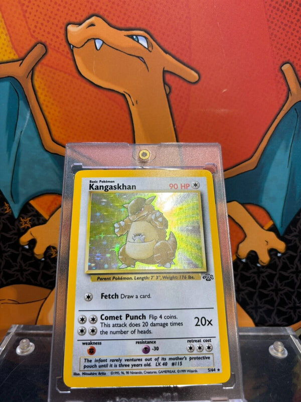 Kangaskhan Holo Jungle NM, 5/64 Pokemon Card