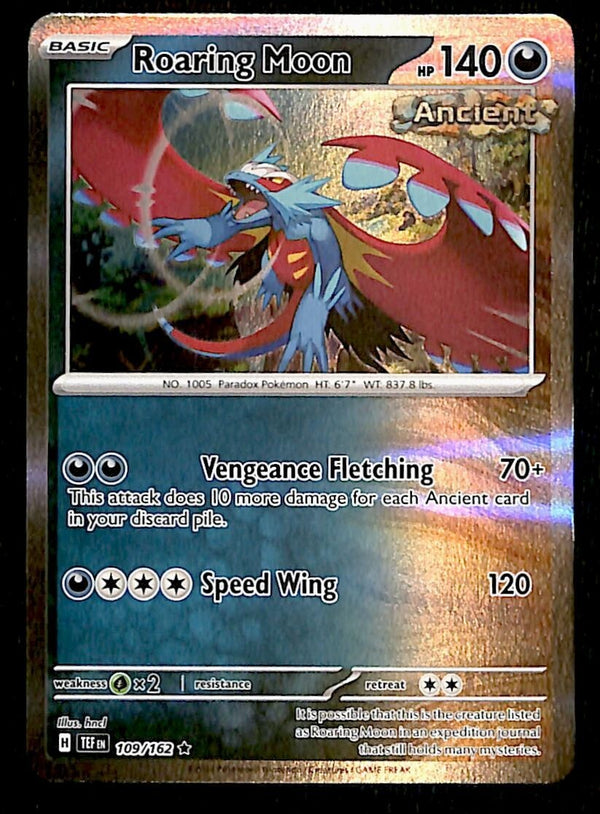 Roaring Moon Holo Temporal Forces 109/162, NM Pokemon Card