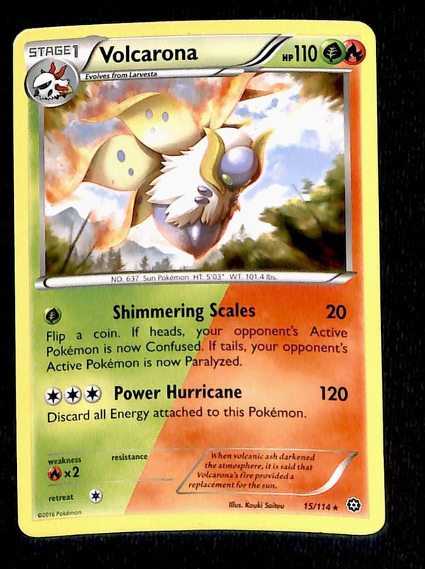 Volcarona Break Steam Siege 15/114, EX Pokemon Card