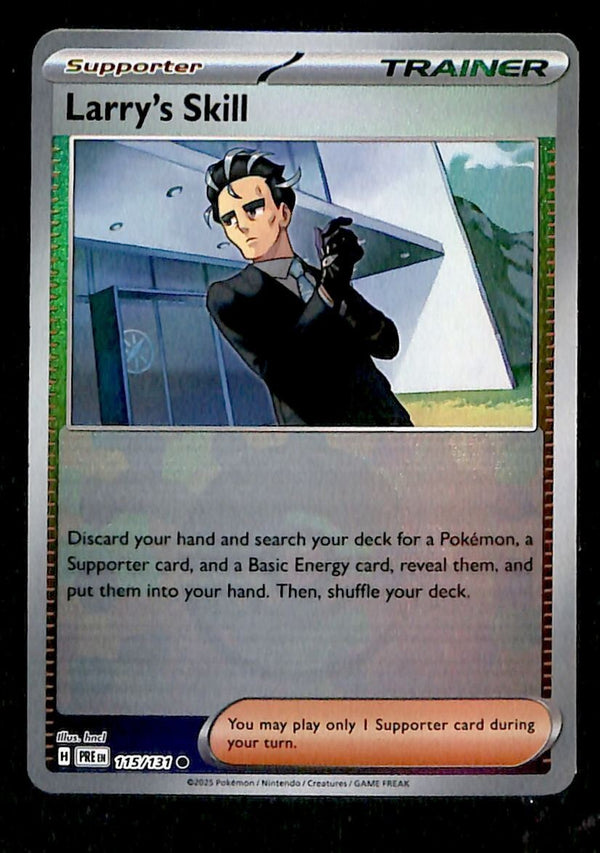 Larry's Skill Pokeball Prismatic Evoloutions 115/131, NM Pokemon Card
