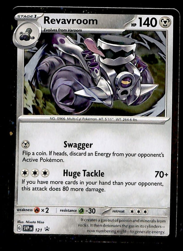 Revavroom Cosmos Holo Promo SVP 121, NM Pokemon Card