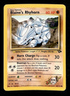 Blaine's Rhyhorn Gym Challenge VG 65/132 Pokemon Card