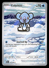 Cubchoo Black Bolt 109/086, NM Pokemon Card
