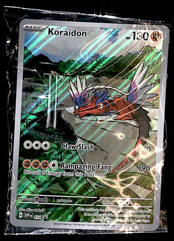 SEALED Koraidon Promo SVP 014, NM Pokemon Card
