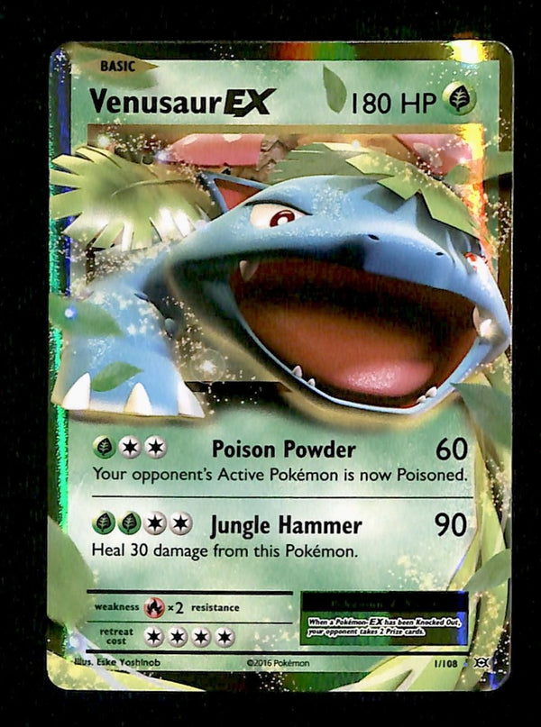 Venusaur EX Evolutions 1/108, EX Pokemon Card