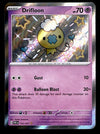 Shiny Drifloon Ultra Rare Paldean Fates 155/091, NM Pokemon Card