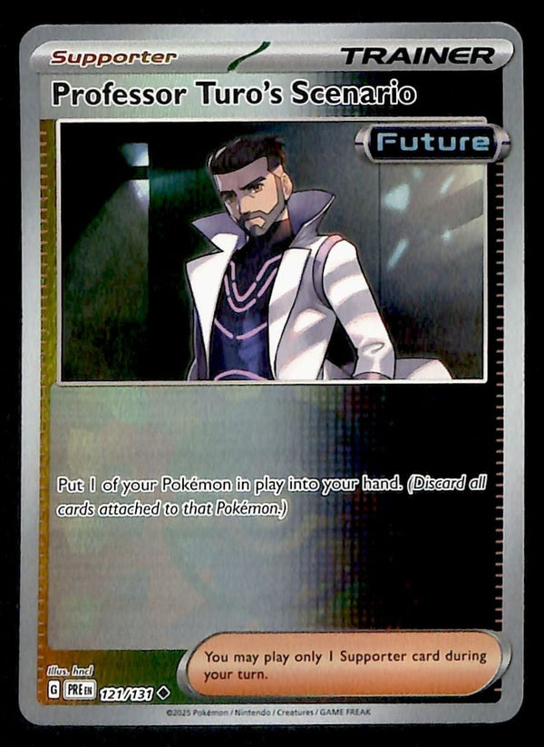 Professor Turos Scenario Pokeball Prismatic Evoloutions 121/131, NM Pokemon Card