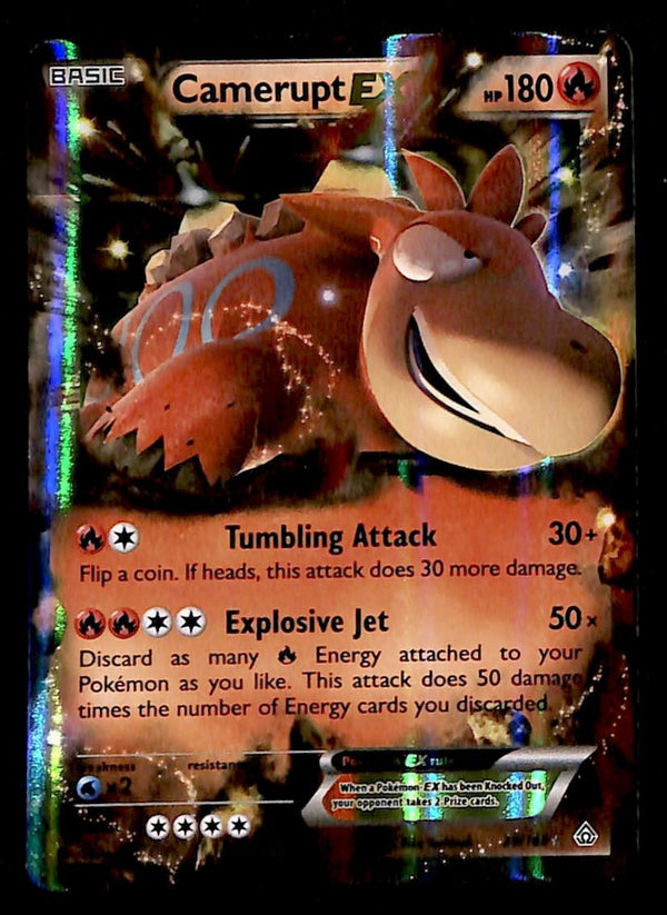 Camerupt EX Ultra Rare Primal Clash 29/160, NM Pokemon Card