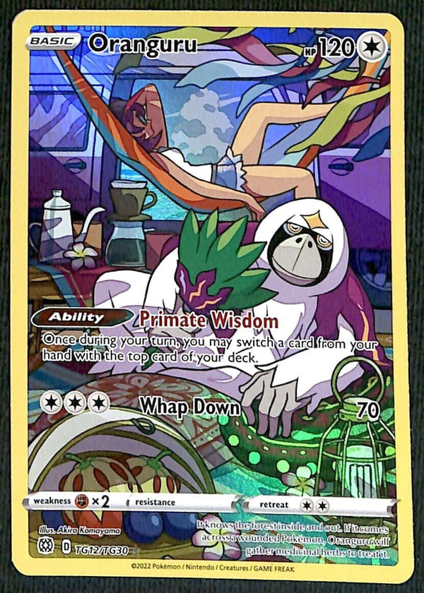 Oranguru Trainer Gallery Brillint Stars TG12/TG30, NM Pokemon Card