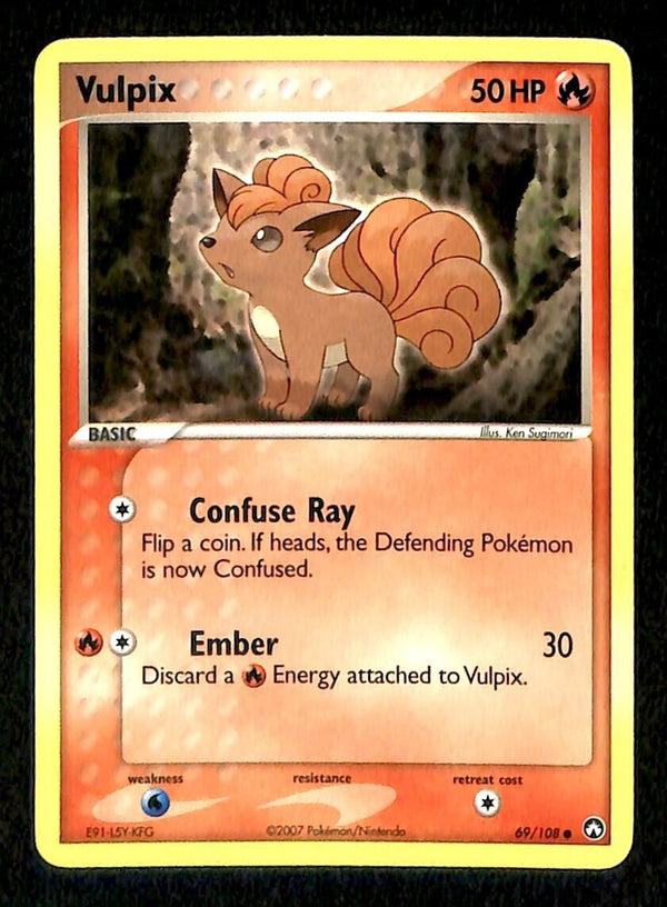 Vulpix Power Keepers NM, 69/108 Pokemon Card