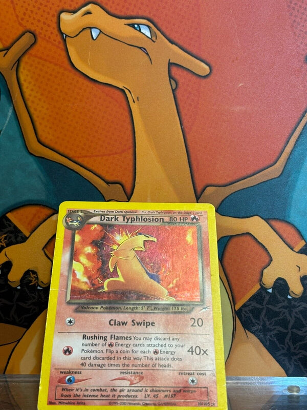 Dark Typhlosion Holo Neo Destiny VG, 10/105 Pokemon Card