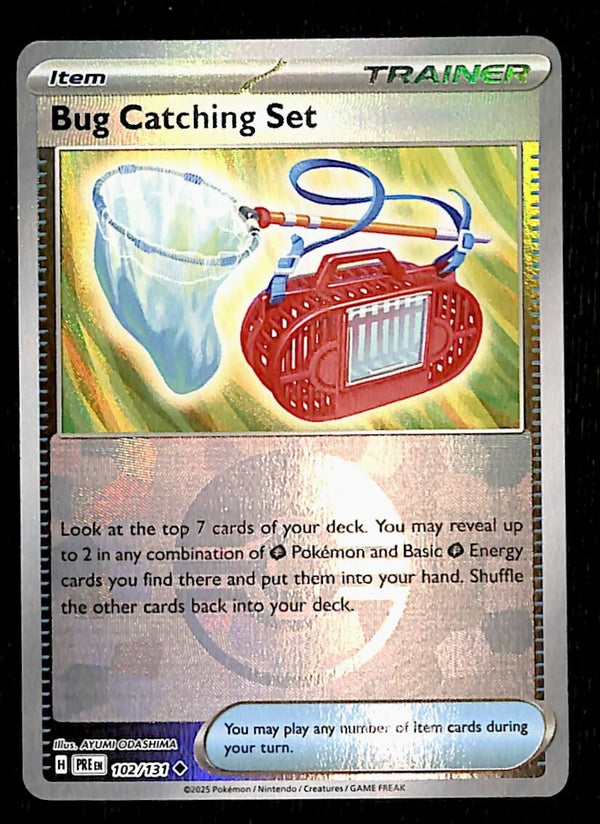 Bug Catching Set Pokeball Prismatic Evoloutions 102/131, NM Pokemon Ca Bug Catching Set Pokeball Prismatic Evoloutions 102/131, NM Pokemon Ca