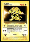 Electabuzz Base Set 2 EX, 24/130 Pokemon Card