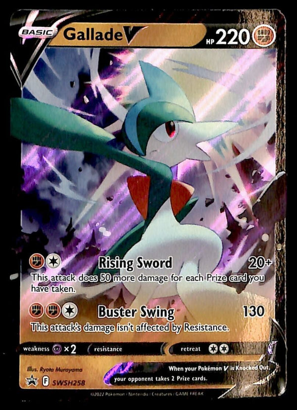 Gallade V Black Star Promo SWSH 258, NM Pokemon Card