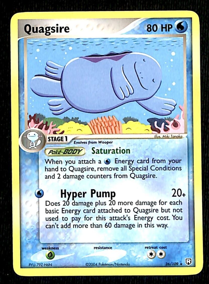 Quagsire Team Rocket Returns NM, 26/109 Pokemon Card