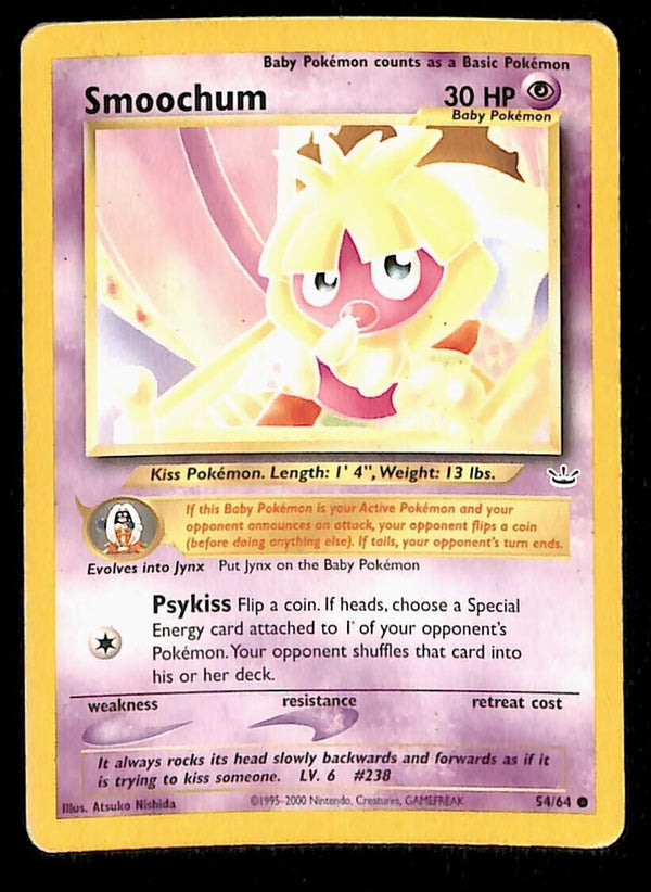 Smoochum Neo Revelations VG /64 Pokemon Card