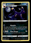 Umbeon Holo Black Star Promo SWSH129, EX Pokemon Card