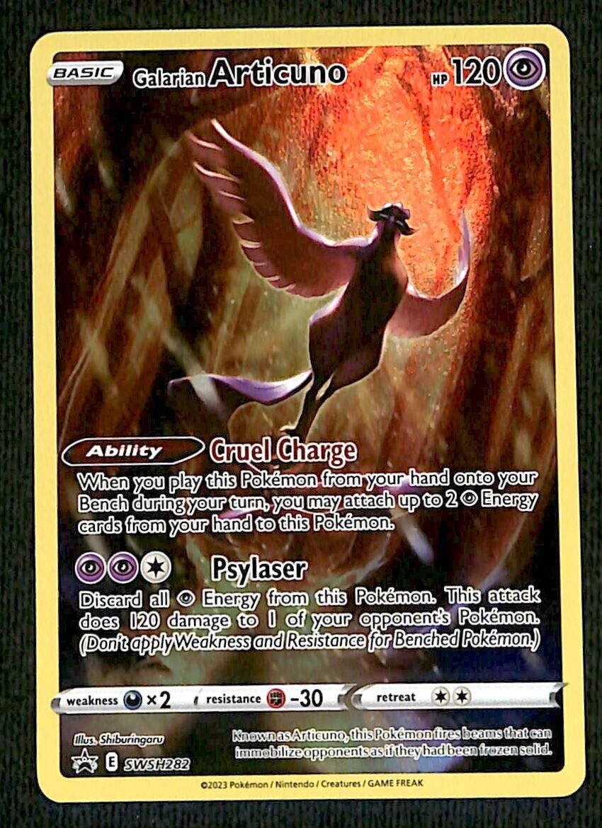 Articuno Promo SWSH282, NM Pokemon Card