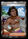 Surfer Full Art Trainer Surging Sparks 235/191, NM Pokemon Card