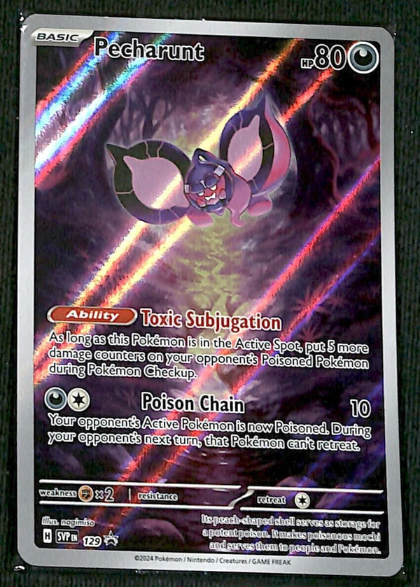pecharunt Promo SVP 124, SEALED Pokemon Card pecharunt Promo SVP 124, SEALED Pokemon Card