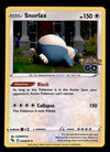 Snorlax Cosmos Holo Pokemon GO 055/078, NM Pokemon Card