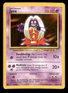 Jynx Base Set 1999 Unlimited Print VG, 31/102 Pokemon Card.