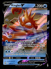 Kingler V Brilliant Stars, 028/172 Pokemon Card