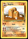 Dugtrio Base Set 2 EX, 23/130 Pokemon Card