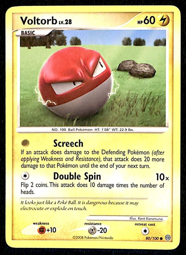 Voltrob Stormfront EX, 80/100 Pokemon Card