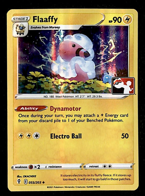 Flaaffy Holo Prize Pack Evolving Skies 055/203, NM Pokemon Card