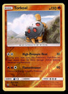 Torkoal Reverse Holo Shining Legends 11/73, NM Pokemon Card