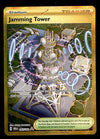Jamming Tower Full Art Gold Card Destined Rivals 243/182 NM Pokemon Card