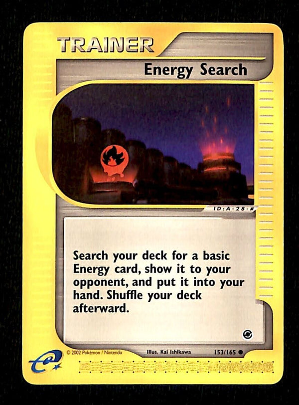 Energy Search Expedition Base Set EX, 153/165 Pokemon Card