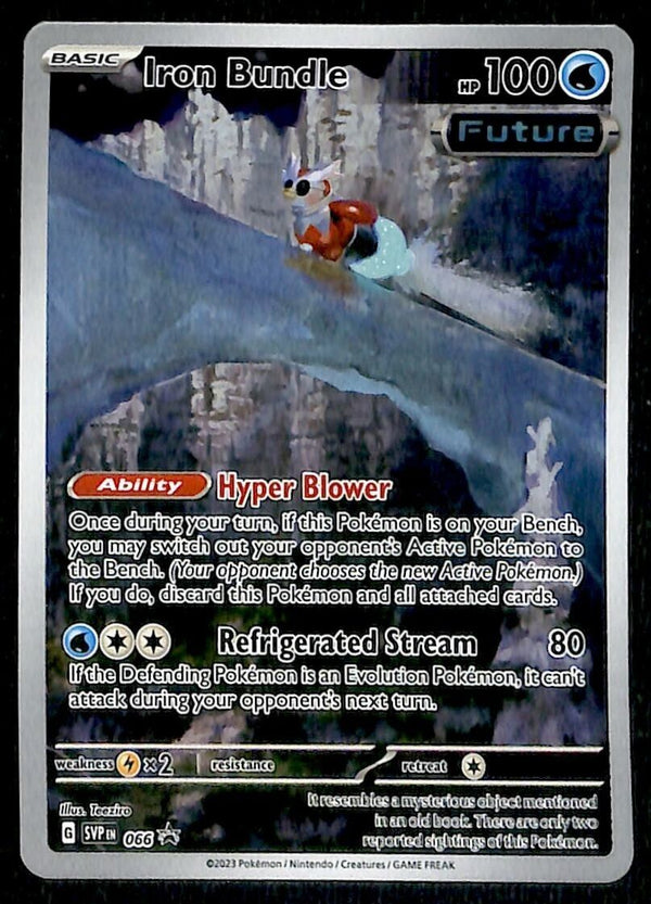 Iron Bundle Black Star Promo SVP 066, NM Pokemon Card Iron Bundle Black Star Promo SVP 066, NM Pokemon Card