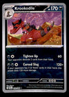 Krookodile Pokeball Black Bolt 059/086, NM Pokemon Card