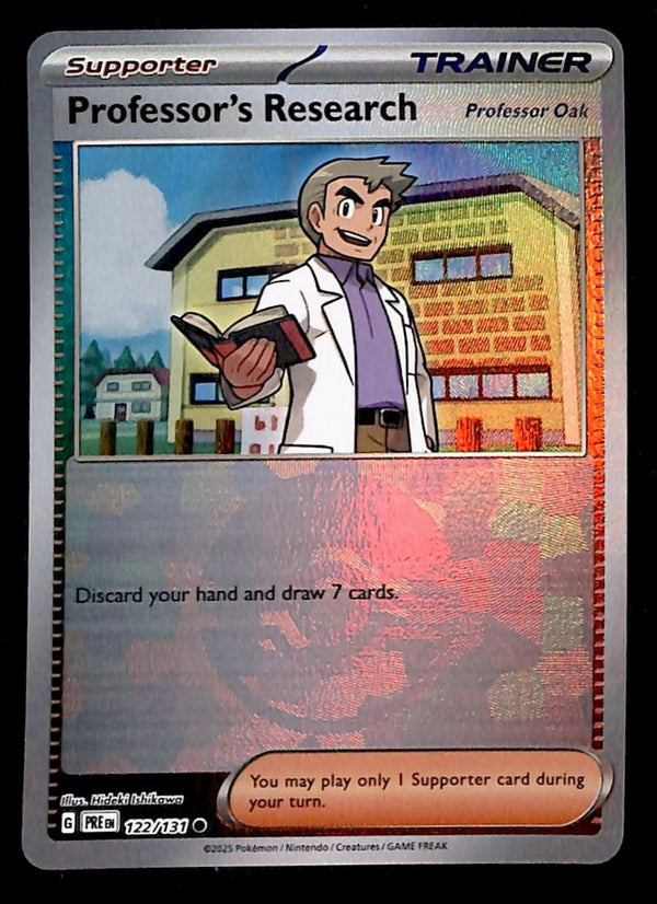 Professor's Research Pokeball Prismatic Evoloutions 122/131, NM Pokemon Card