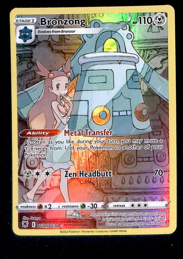 Bronzong Full Art Trainer Gallery Astral Radiance TG11/TG30, NM Pokemon Card