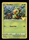 Grookey Holo McDonalds 25th Anniversary 8/25, NM Pokemon Card